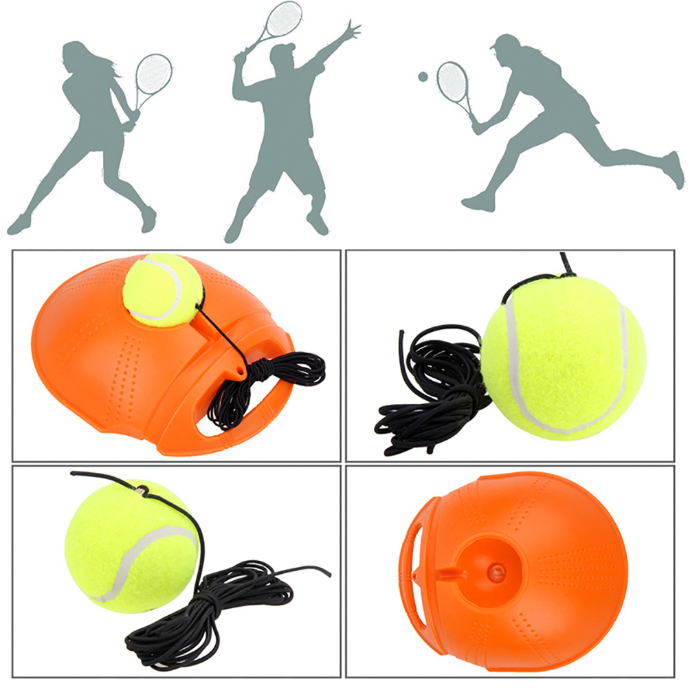 Practice Training Aid Hopper Sport Exercise Powerbase Tennis Trainer Rebounder Ball Baseboard With Rope Solo Equipment Durable