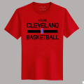 Men 2016 Training Wear T shirt Basketball cleveland Uniforms Loose shirt K1237