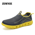 ZIMNIE Summer Unisex Casual Shoes Fashion Classic Air Mesh Upper Lightweight Breathable Sneakers Men Slip-on Large Size 35~48