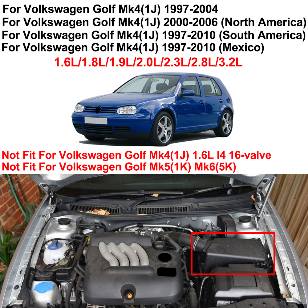 For Volkswagen Golf 4 Mk4 Iv 1J 1997 1998 1999 2000 2001 2002 2003 2004 1J0129620 Air Filter Engine Car Accessories 1J0129620A