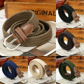 Meihuida New Mens Casual Stretch Woven Belt Women's Child Elastic Belts For Jeans knitted belts men Modeling cinturon