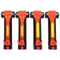 4 Pieces of Car Safety Hammer with Reflective Stickers 2 in 1 Emergency Lifesaving Hammer Window Glass Breaker