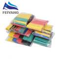328Pcs/set Sleeving Wrap Wire Car Electrical Cable Tube kits Heat Shrink Tube Tubing Polyolefin 8 Sizes Mixed Color