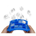 24 Grid Silicone Ice Cube Mold Square Fruit Ice Cube Tray Ice Cream Pudding Maker Kitchen Barware Drinking Whiskey Accessories