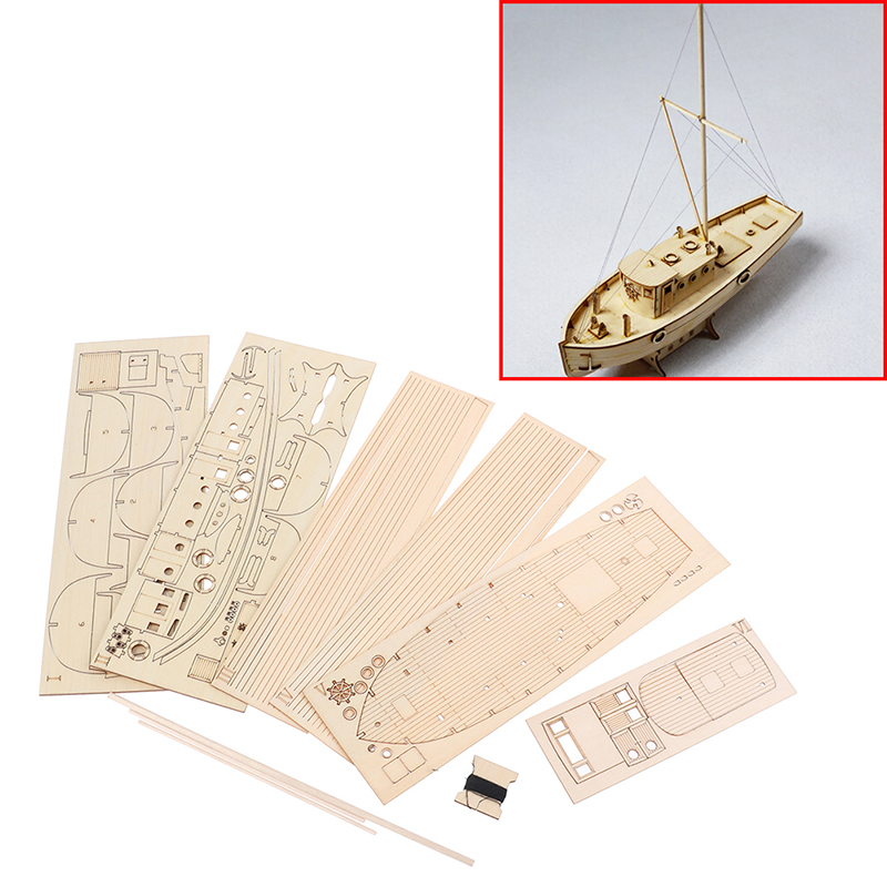 1/30 Nurkse Assembly Wooden Sailboat DIY Wooden Kit Puzzle Toy Sailing Model Ship Gift For Children And Adult