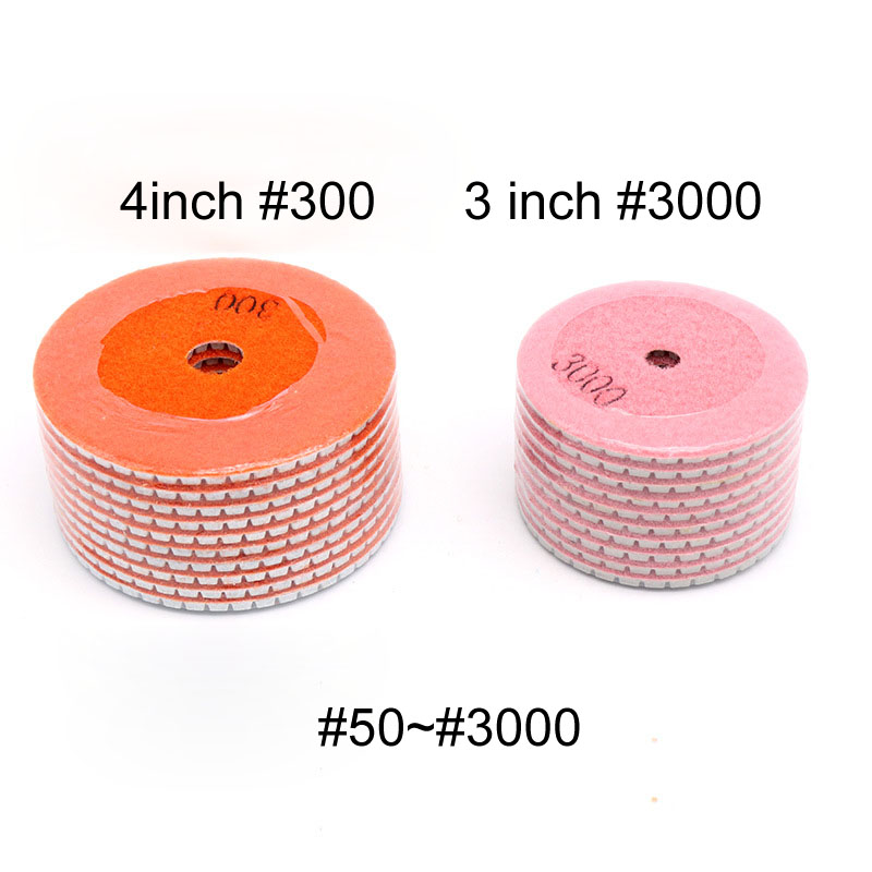 1pcs Wet Diamond Grinding Disc Polishing Pad for Granite Marble Stone Marble Concrete Stone Grinding Discs