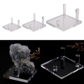 Acrylic Display Stand Holder Suport Shelf Base for Minerals Rock Specimens Geode Stones Jewelry
