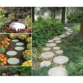 Garden DIY Plastic Mold Path Pavement Model Concrete Stepping Stone Cement Brick Maker Reusable DIY Manually Paving