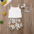 3PCS Summer Clothing Set Pudcoco Brand newborn baby girl clothes roupa de bebe menino baby outfit