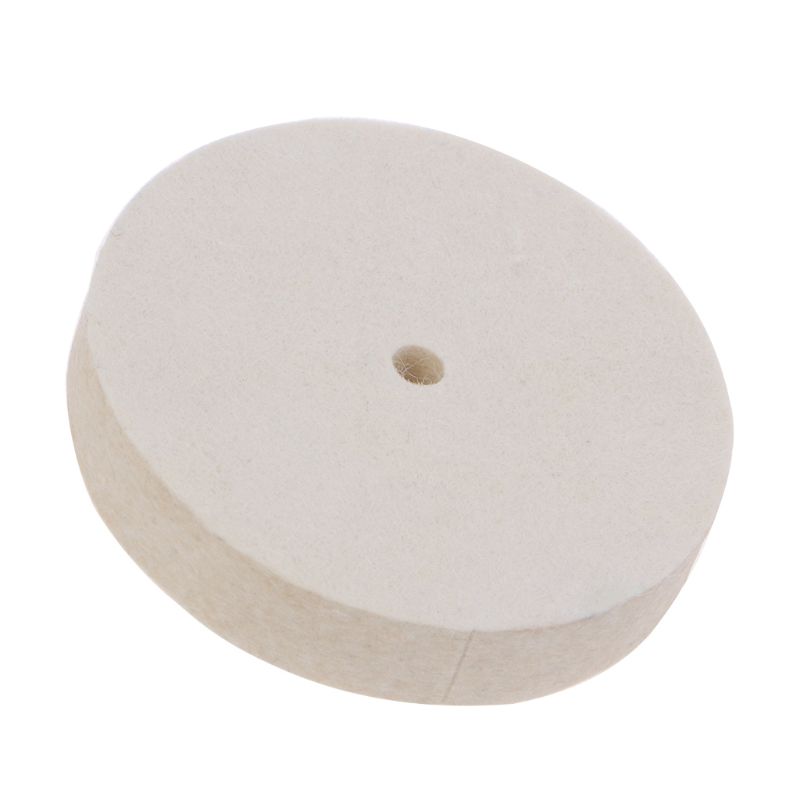 2/4 Inch Polishing Buffing Grinding Wool Felt Wheel Polisher Abrasive Disc Pad For Bench Grinder Rotary Tool