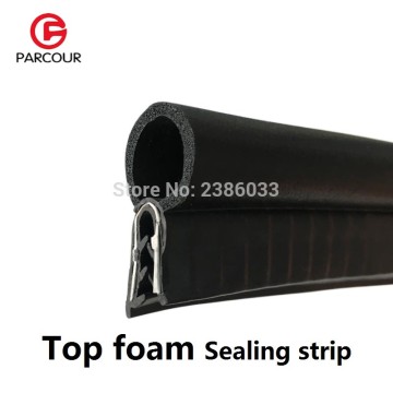 1M Car Sealing Strip Anti-Collision Automotive Rubber Dustproof Noise Insulation Machine Engine And Trunk Top Foam SealStrip