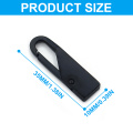 New&Easy 2pcs Zipper Pull Tab Replacement Metal Zipper Handle Zipper Extender Tab Fixer Zipper Sliders for Luggage Cloths Jacket