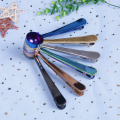 1Pcs Stainless Steel Coffee Spoon With Sealing Clip Ice Cream Spoon Tea Spoon Milk Powder Spoon Kitchen Accessories Wholesale