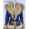 Deep blue yellow fur