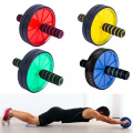 Professional Double-wheeled Updated Ab Abdominal Press Wheel Rollers Crossfit Gym Exercise Equipment for Body Building Fitness