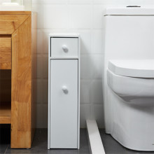 Bathroom Storage Beside Toilet Paper Holder Cabinet