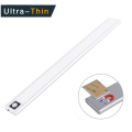 Hand Sweep/PIR Motion Sensor LED Under Cabinet Light USB Rechargeable Wardrobe Closet Cupboard magent install Ultra-thin lamp