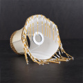 Suspending Panicle Lamp Shade Crystal Candle Lampshade Chandelier Lamp Cover Wall Lamps Shade for E14 Candle Lampcover