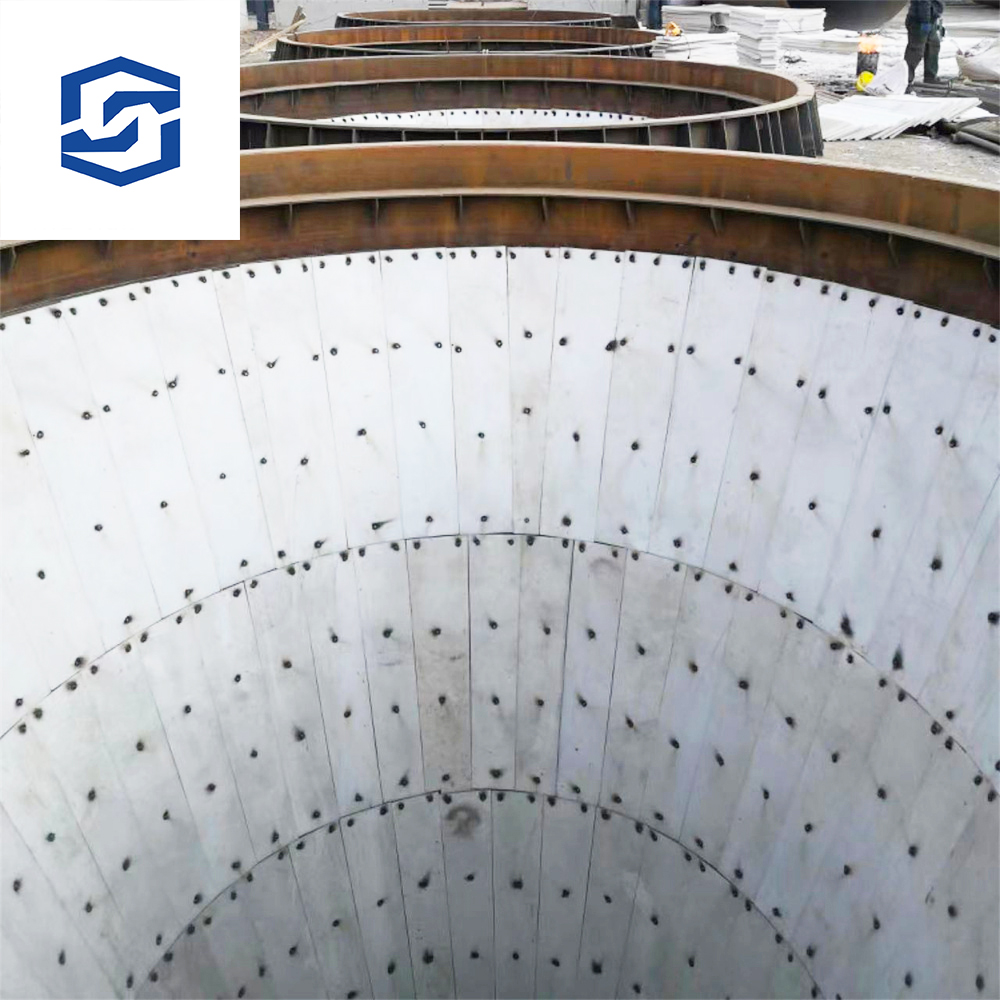 Impact resistant coal bunker uhmwpe liners