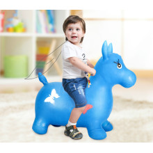 New Children's Inflatable Toy Vaulting Horse Outdoors to Increase the Thickness of Riding Baby Vaulting Horse Vaulting Deer