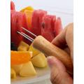 Corn Fork Holder Heat-resistant Stainless Steel Corn Holder Food Forks BBQ Tool for Picnic Camping Barbecue
