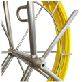 4.5MM 100M Fiberglass Duct Rodder Cable Guide Fish Tape Continuous Stand Reel Wire Cable Pulling Duct Rod