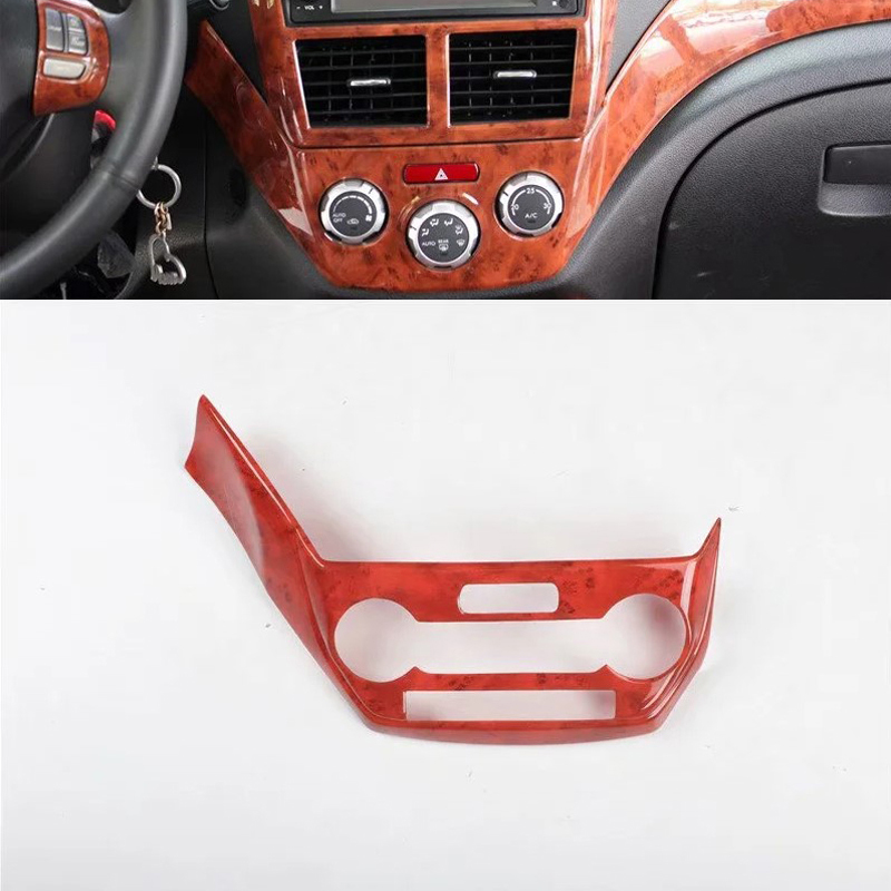 For Subaru Forester 2008-2012 Automatic Gear Left Hand Drive 1PC ABS Car Air Conditioner Vent Outlet Cover Trim Car Styling
