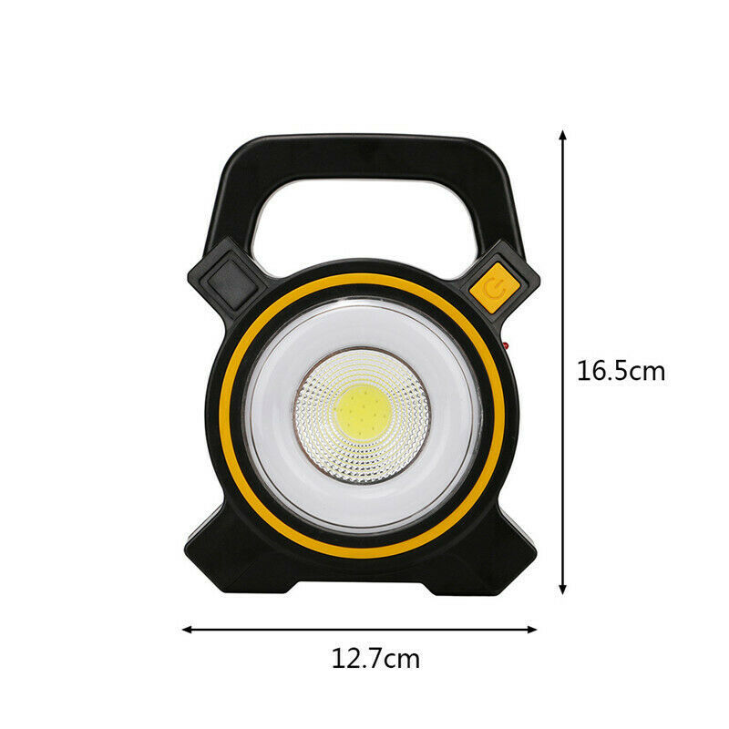 Solar COB Work Lights Camping Lights Flashlights Rechargeable Inspection Lamp --M25