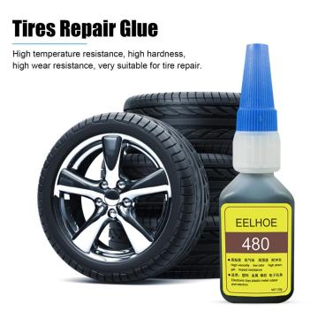 Tire Repair Glue Super Sticky Glue Car Rubber Repair Tire Glue Mighty Black Adhesives Seal Glue For Metal Ceramics Tire Repair