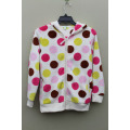 100%POLYESTER CORAL FLEECE GIRL`S JACKET