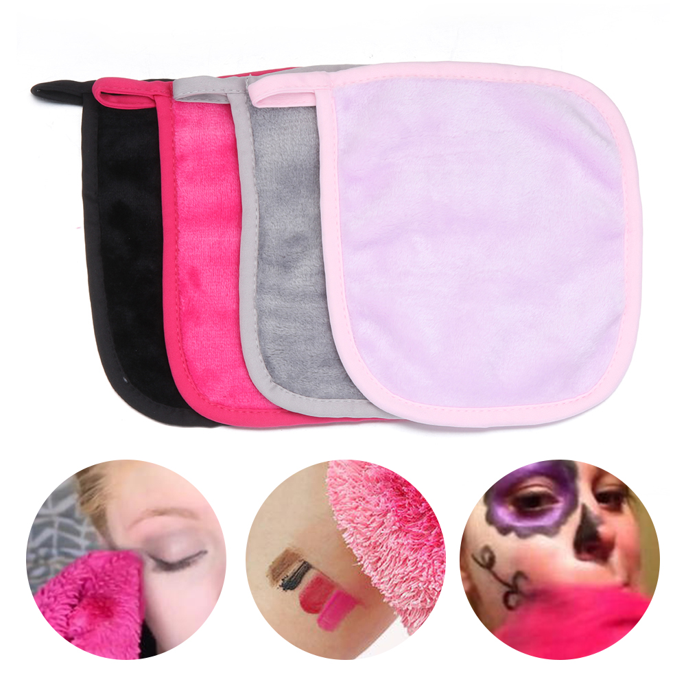 1pcs Microfiber Makeup Remover Reusable Facial Cloth Make Up Eraser Towel Remover Wipe Skin Care Beauty Essentials