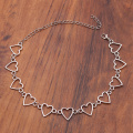 2019 Fashion Necklaces For Women Heart Shape Chain Barbed Wire Necklace Creative Accessories Chocker Collier Femme Boho Jewelry