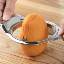 1pc Stainless Steel Peach Slicer Cutter Mango Cut Creative Mango Splitter Fruit Kitchen Gadget Accessories Kitchen Stuff Kitchen