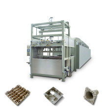Semi-automatic egg pulp tray forming machine