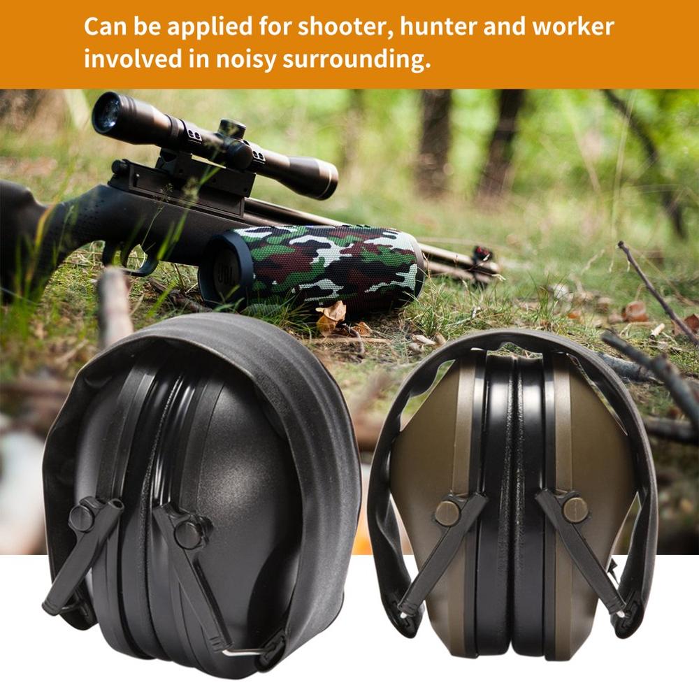 New TAC 6S Anti-Noise Audio беруши Tactical Shooting Headphone Soft Padded Electronic Earmuff for Sport Hunting Outdoor Sports