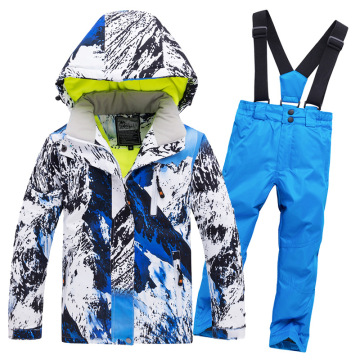 Kids Winter Ski Suit Windproof Waterproof Children Outdoor Warm Sport Suit Girls And Boy Snow Set Pants Jacket Winter Skiing