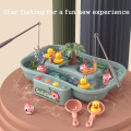 Kids Fishing Toys Electric Water Cycle Music Light Baby Bath Toys Child Game Play Fish Outdoor Toys Fishing Games For Children