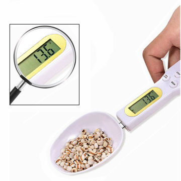 500g/0.1g Kitchen Scales Electronic Digital Spoon Scale LCD Display Digital Measuring Spoon Mini Kitchen Scales Baking Supplies