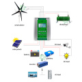 1400W MPPT Wind Solar Hybrid Booster Charge Controller 12V 24V With PWM dump load Compatible with lithium lead-acid battery