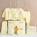 Newborn Clothes Suits Cotton for Baby Girls Boys clothing Sets Autumn Spring Summer Toddler Set 7pcs/set