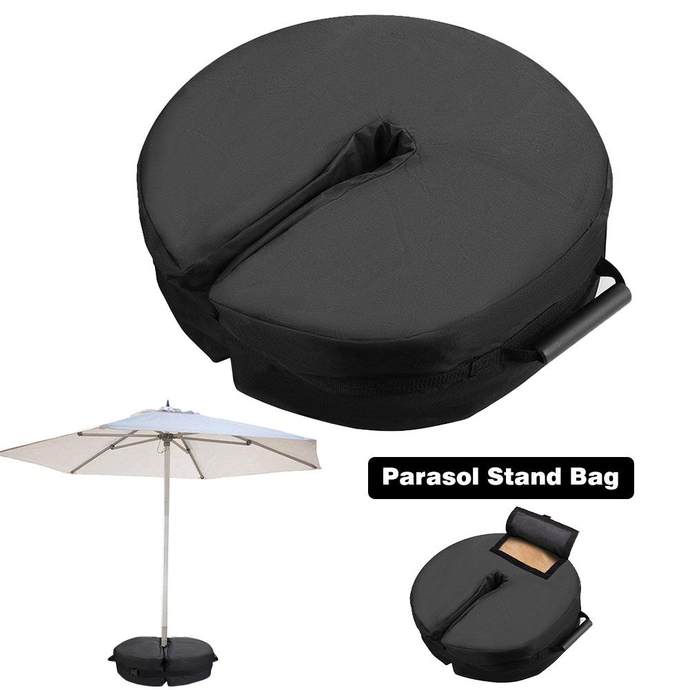 Outdoor Patio Umbrella Base Weight Bag Weatherproof Parasol Umbrella Heavy Duty Sand Bags Stand Base For Outdoor Terrace Beach