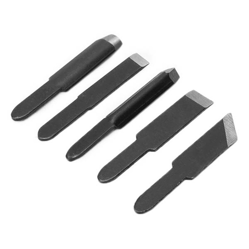 5pcs Carving Blades for Woodworking Carving Chisel Electric Carving Machine Tool