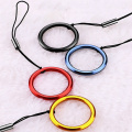 Metal Silicone Wrist Lanyard Mobile Phone Chain Straps Ring Loop Keychain Strap Charm Cords DIY Hang Rope Lanyards Universal