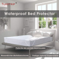 Turetrip Cotton Terry Waterproof Bed Sheet Fit For Mattress Pad Cover With Elastic Band Bed Protector Hospital Sheet Anti Mites