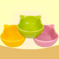 Cute Small Pet Dog Cat Rabbit Guinea Pig Hamster Feeder Bowl Ceramics Material Pet Food Drink Water Bowl Pet Bed House Non-slip