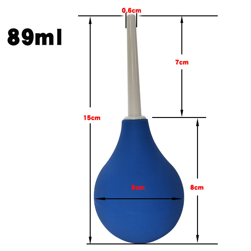 Silicone Ball Enema Intestine Cleaner 89ml/160ml/224ml/310ml Anal Washer Ass Sex Toy Products