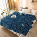 Coral Blanket Milk Wool Blanket Quilt Summer Blanket Thin Summer Nap Blanket Lunch Break Air Conditioning Bed Modern Polyester