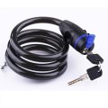 Universal Anti-Theft Bike Bicycle Lock Stainless Steel Cable Coil For Castle Motorcycle Cycle MTB Bike Security Lock with 2 Key