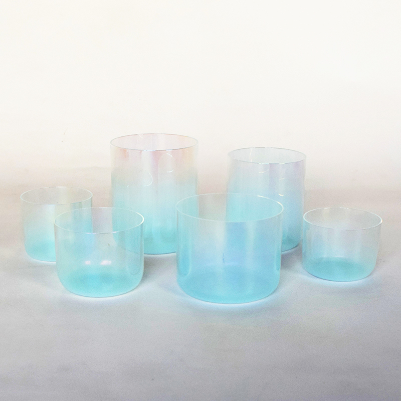quartz crystal singing bowls set