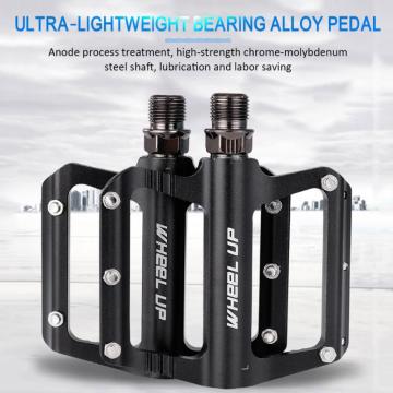 Bicycle foot pedal accessories Bicycle Pedal WHEEL UP bicycle pedal CNC aluminum alloy bearing pedal foot pedal accessories